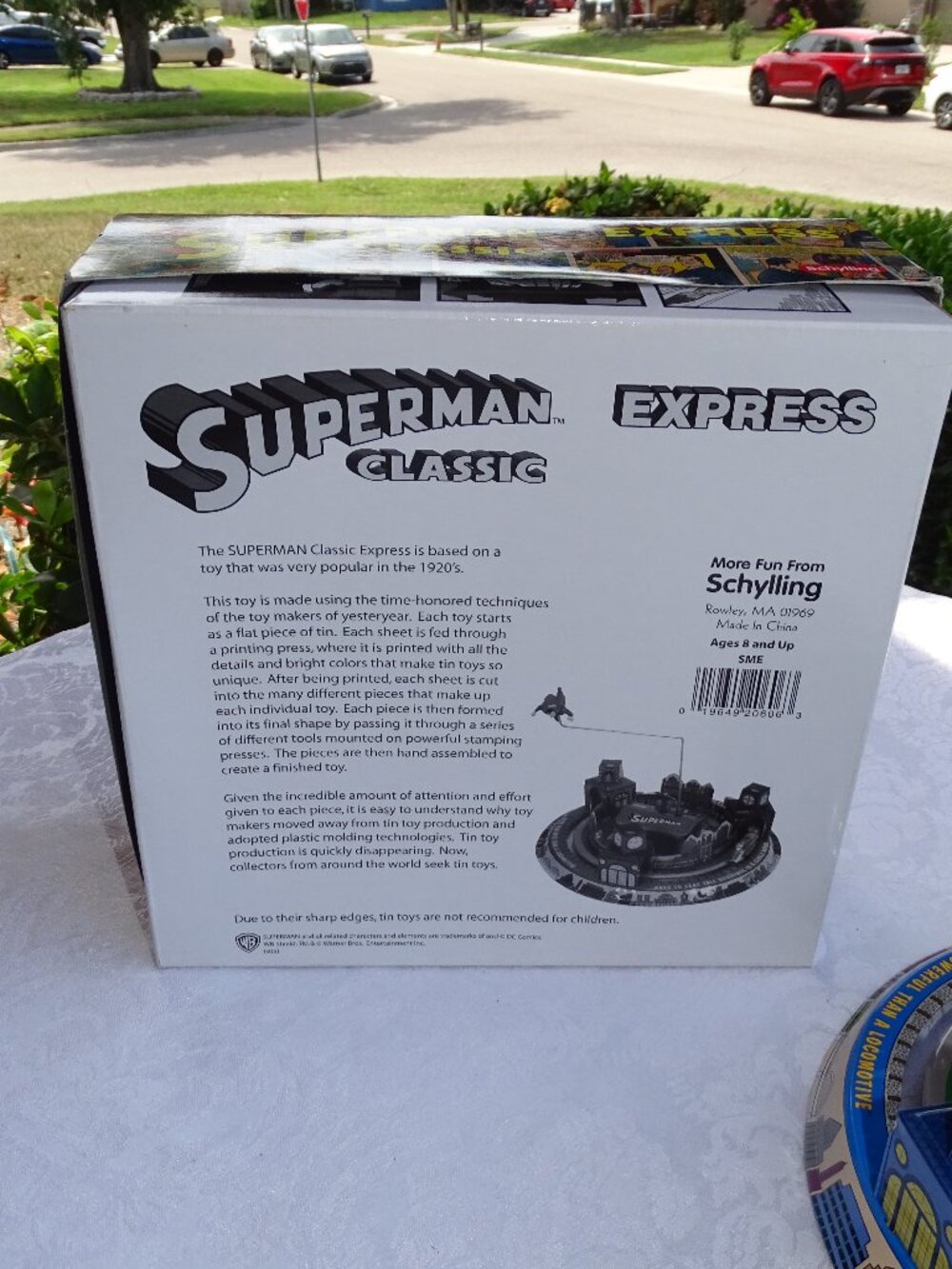 Superman Classic Litho Tin Wind Up Toy 2005 - Picture 5 of 6